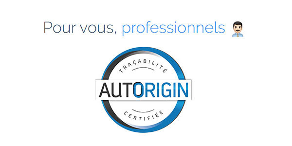 Autorigin pour les professionnels du VO