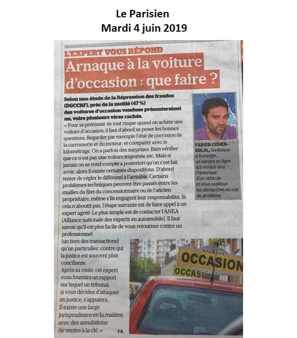 Le Parisien - Fabien Cohen-Solal - Autorigin
